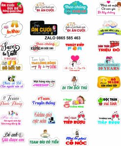 In Nhanh ,Hashtag Kỷ Yếu Họp Lớp, Học Sinh Tựu Trường Giá Rẻ 9 Hashtag cầm tay In Nhanh Bảo Thương