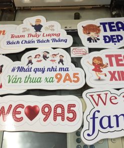 In Nhanh ,Hashtag Kỷ Yếu Họp Lớp, Học Sinh Tựu Trường Giá Rẻ 21 Hashtag cầm tay In Nhanh Bảo Thương