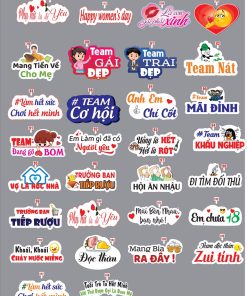 Hashtag cầm tay In Nhanh Bảo Thương