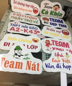 In Nhanh ,Hashtag Kỷ Yếu Họp Lớp, Học Sinh Tựu Trường Giá Rẻ 27 Hashtag cầm tay In Nhanh Bảo Thương