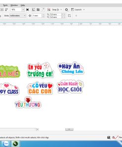 In Nhanh ,Hashtag Kỷ Yếu Họp Lớp, Học Sinh Tựu Trường Giá Rẻ 40 Hashtag cầm tay In Nhanh Bảo Thương