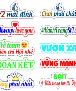 Hashtag cầm tay In Nhanh Bảo Thương