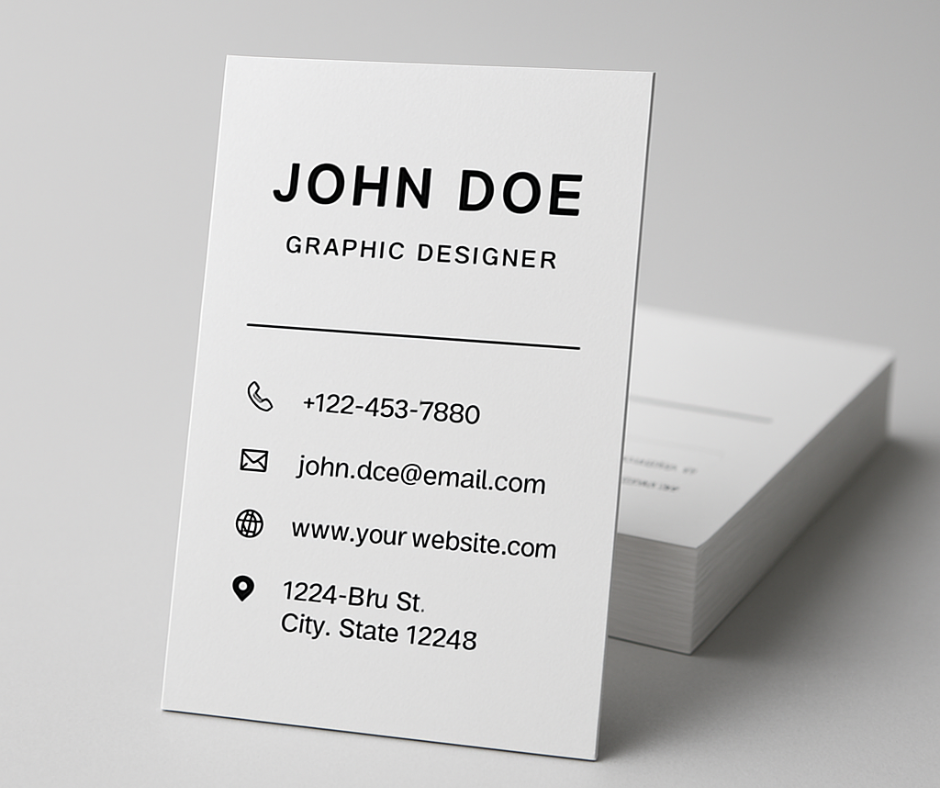 Danh thiếp – name card tiêu chuẩn